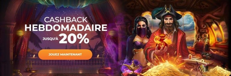 GratoWin Casino cashback